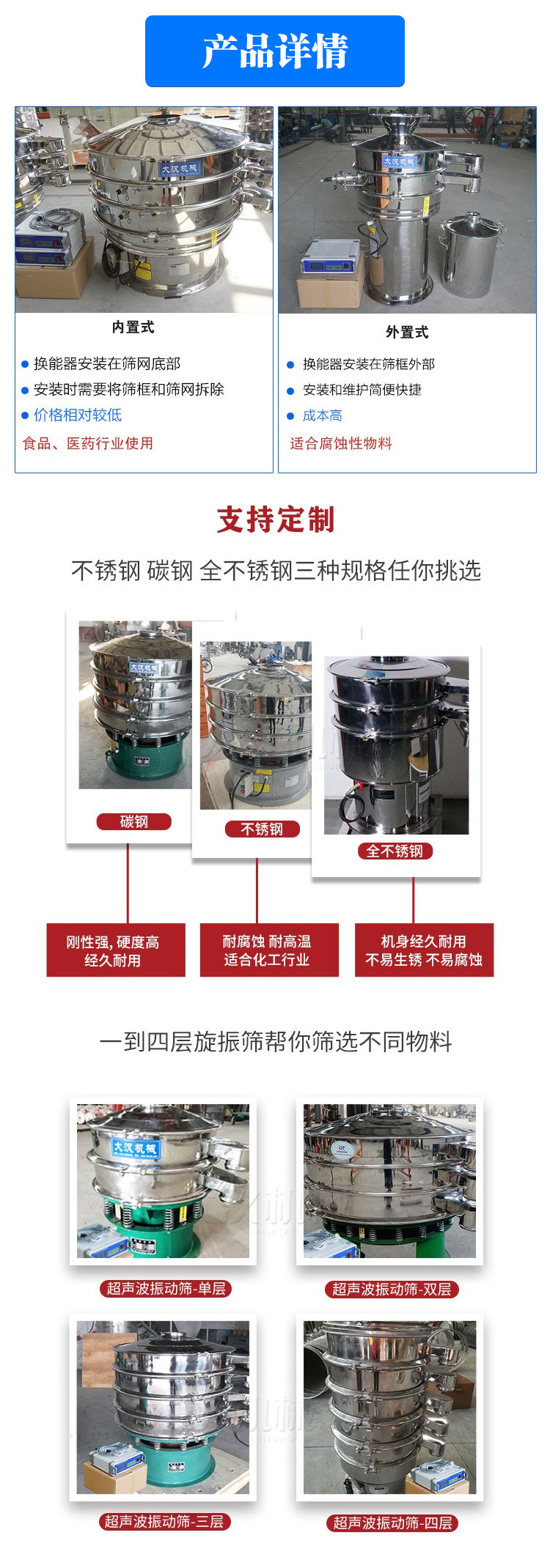 鋰電池振動(dòng)篩產(chǎn)品種類(lèi)